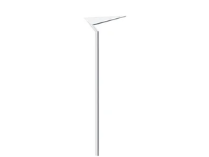 110 BLA - Handmade metal floor lamp _ Jean Perzel